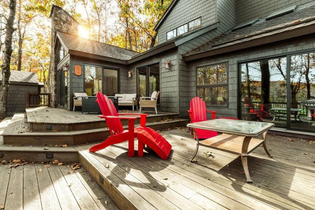 7Th Hole Chalet At Wintergreen Resort Hot Tub, Sauna & 3 Fireplaces Exterior foto
